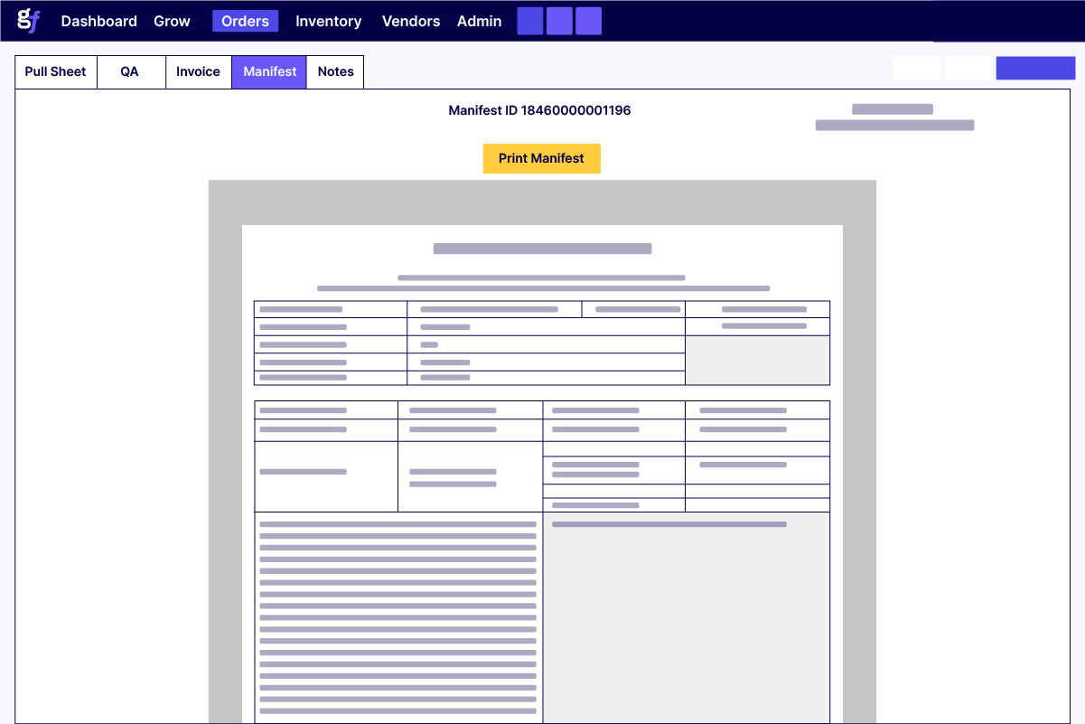 Wholesale-Manifest-Screen